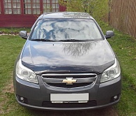Дефлектор капота Chevrolet Epica '2006-> (без логотипа) Sim