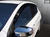 Дефлекторы окон Nissan Pulsar '2014-> Sim