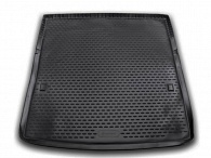 Коврик в багажник Infiniti QX80 '2013-> (7-ми местный, длинный) Cartecs (черный, полиуретановый)