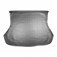 Коврик в багажник KIA Cerato '2013-2018 (седан) Norplast (черный, пластиковый)