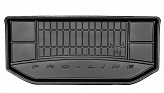 Коврик в багажник Volkswagen up! '2011-> (верхний) Frogum (черный, резиновый)