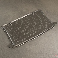 Коврик в багажник ЗАЗ (ZAZ) Vida '2012-> (хетчбек) Norplast (черный, пластиковый)