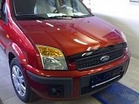 Дефлектор капота Ford Fusion '2002-2012 (с логотипом) EGR