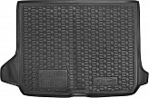 Коврик в багажник Audi Q2 '2016-> (верхняя полка) Avto-Gumm (черный, полиуретановый)