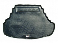 Коврик в багажник Toyota Camry '2011-2017 (седан, 3.5L) L.Locker (черный, пластиковый)