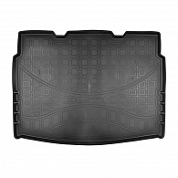 Коврик в багажник Volkswagen Tiguan '2016-> (нижний) Norplast (черный, пластиковый)