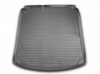 Коврик в багажник Volkswagen Jetta '2010-2018 (седан) Novline-Autofamily (черный, полиуретановый)