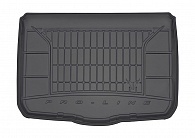 Коврик в багажник Audi Q2 '2016-> (нижняя полка) Frogum (черный, резиновый)