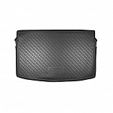 Коврик в багажник Volkswagen Polo '2017-> (верхний) Norplast (черный, пластиковый)