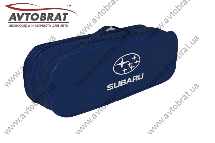 Сумка-органайзер в багажник Subaru синяя (03-032-2Д) Poputchik