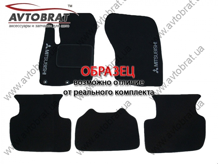Коврики в салон Citroen C4 '2004-2010 (исполнение CLASSIC) EMC (черные)