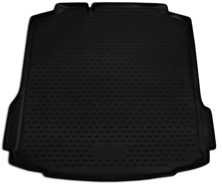 Коврик в багажник Skoda Rapid '2012-> (седан) Element (черный, полиуретановый)