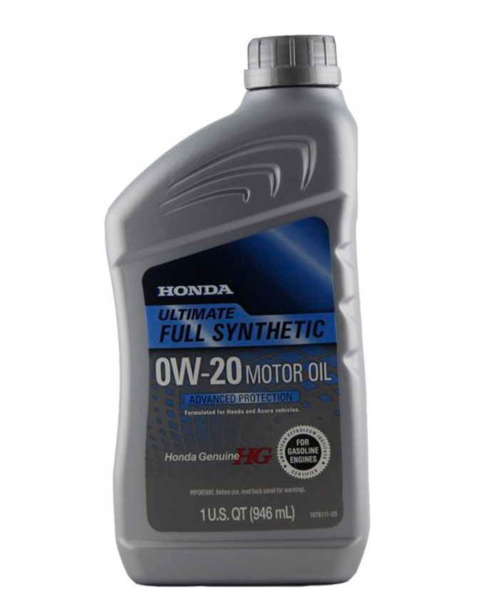 Масло моторное Acura Ultimate Motor Oil 0W-20 0.946 л (087989073)