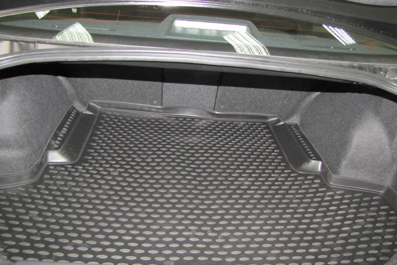 Коврик в багажник Subaru Legacy '2009-2014 (седан) Novline-Autofamily (черный, полиуретановый)