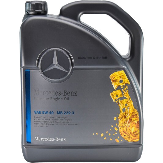 Масло моторное MB 229.3 Engine Oil 5W-40 5 л (A000989910213 )