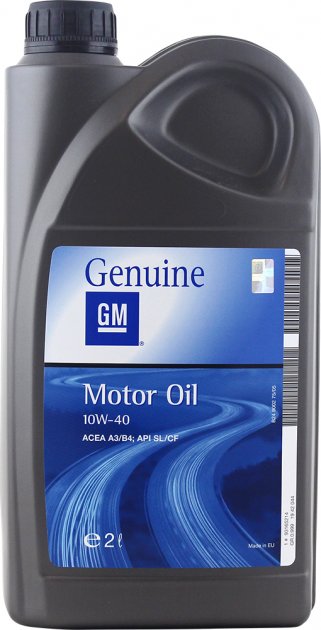 Масло моторное GM Motor Oil 10W-40 2 л (93165214)