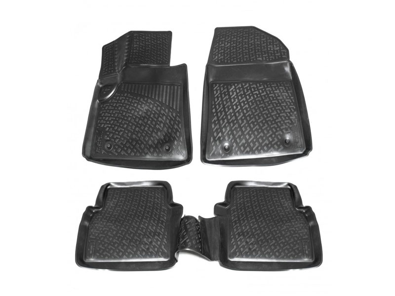 Коврики в салон MG 550 '2009-> (3D) L.Locker (черные)