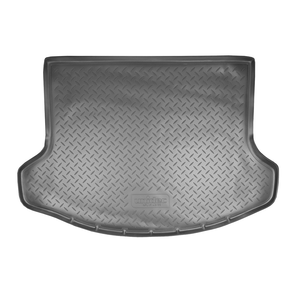 Коврик в багажник KIA Sportage '2010-2016 Norplast (черный, пластиковый)