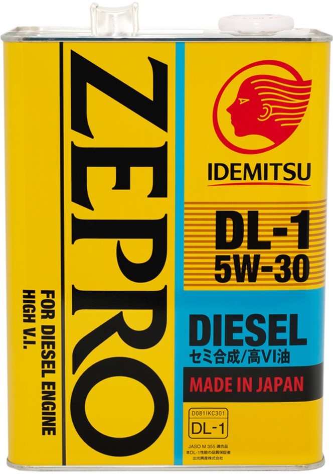 Масло моторное Idemitsu Zepro Diesel 5W-30 4 л (4589573620113)