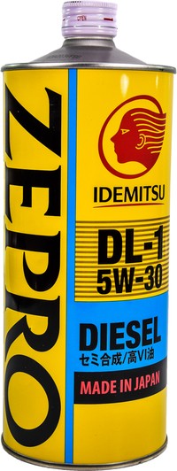 Масло моторное Idemitsu ZEPRO Diesel DL-1 5W-30 1 л (2156054)