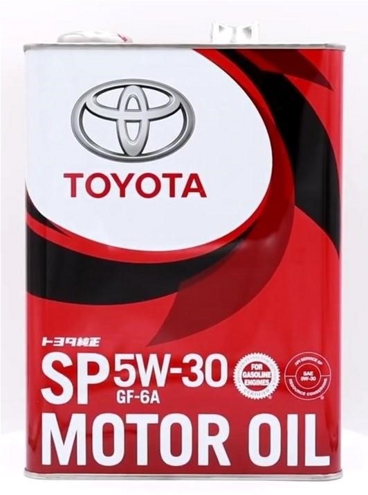 Масло моторное Toyota 5W-30 SP/GF-6A 4 л (0888013705)