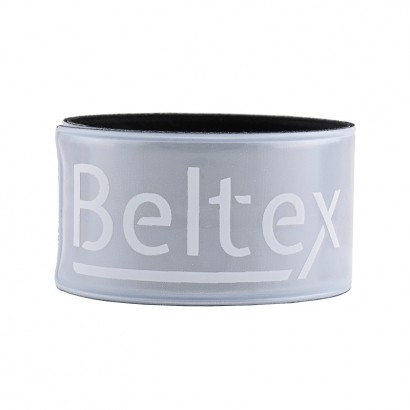 Браслет светоотражающий 340х30 мм серый Beltex