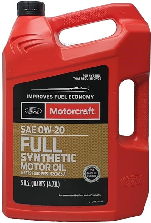 Масло моторное Ford Motorcraft Full Synthetic Motor Oil 0W-20 4.73 л (XO0W205QFS)