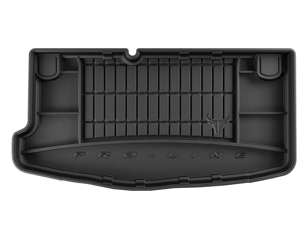 Коврик в багажник Hyundai i10 '2007-2013 Frogum (черный, резиновый)