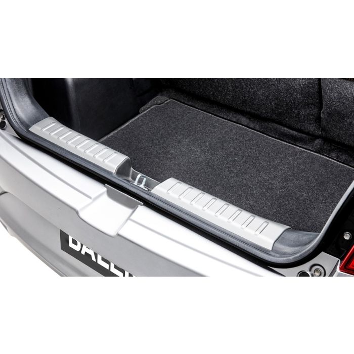 Накладка на погрузочный край багажника Mazda CX-3 '2015-> (сталь) Alufrost