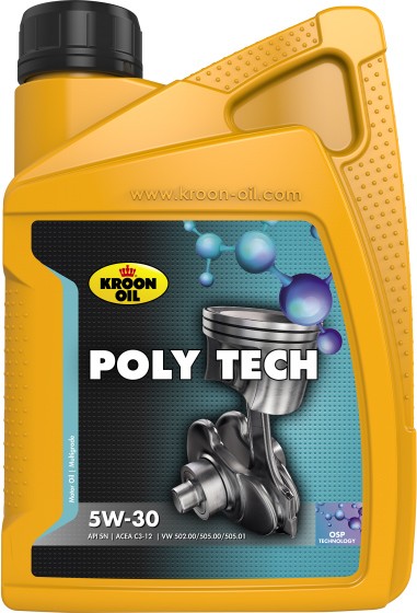 Масло моторное Kroon Oil Poly Tech 5W-30 1 л (32578)