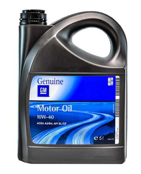 Масло моторное GM Motor Oil 10W-40 5 л (93165216)
