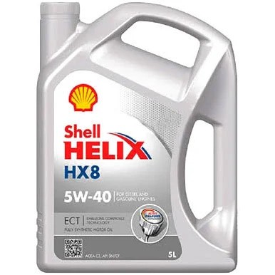 Масло моторное Shell Helix HX8 ECT 5W-40 5 л (550046689)