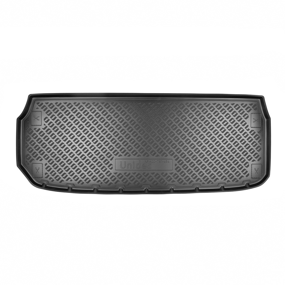 Коврик в багажник Nissan Pathfinder '2013-> (короткий) Norplast (черный, полиуретановый)