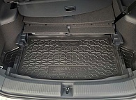 Коврик в багажник Volkswagen ID6 '2021-> (Pro, нижняя полка) Avto-Gumm (черный, полиуретановый)