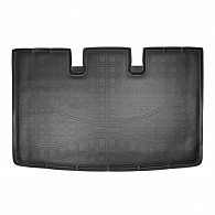 Коврик в багажник Volkswagen T6 '2015-> (Caravelle) Norplast (черный, пластиковый)
