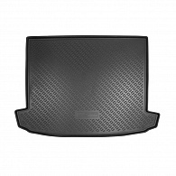 Коврик в багажник Renault Clio '2012-2019 (универсал) Norplast (черный, полиуретановый)