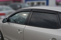 Дефлекторы окон Hyundai i20 '2008-2014 (хетчбек, 5 дверей) Cobra Tuning