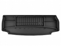 Коврик в багажник Renault Grand Scenic '2009-2016 (короткий) Frogum (черный, резиновый)