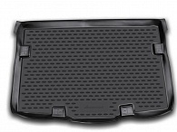 Коврик в багажник Suzuki SX4 '2010-2013 (хетчбек, нижний) Novline-Autofamily (черный, полиуретановый)