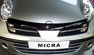 Дефлектор капота Nissan Micra '2003-2010 (без логотипа) EGR