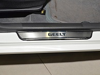 Накладки на пороги Geely GC6 '2014-> (исполнение Premium) NataNiko