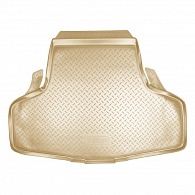 Коврик в багажник Infiniti G '2006-2010 (седан) Norplast (бежевый, полиуретановый)