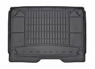 Коврик в багажник Peugeot Partner '2008-2018 (пассажирский, Multipack) Frogum (черный, резиновый)