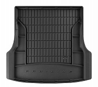 Коврик в багажник Tesla Model S '2012-> (задний, верхний) Frogum (черный, резиновый)