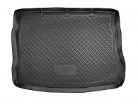 Коврик в багажник KIA Cee'd '2007-2012 (хетчбек) Norplast (черный, пластиковый)